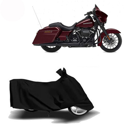 Exciting collections Two Wheeler Cover for Harley Davidson(Street Glide Special, Black)