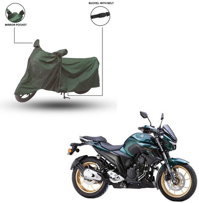 Trader's Stop Two Wheeler Cover for Yamaha(Green)