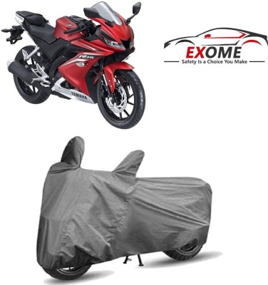 EXOME Two Wheeler Cover for Yamaha(YZF R15 V3.0, Grey)