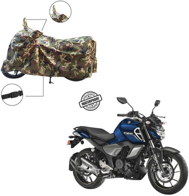 Home Ark Waterproof Two Wheeler Cover for Yamaha(FZ S V3.0 FI, Multicolor)