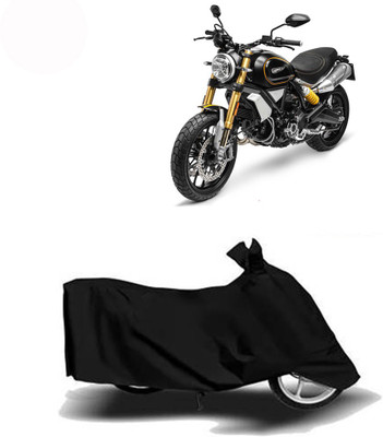 Exciting collections Two Wheeler Cover for Ducati(Scrambler 1100, Black)