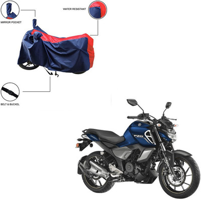 Pop Shade Two Wheeler Cover for Yamaha(FZ S V3.0 FI, Red)
