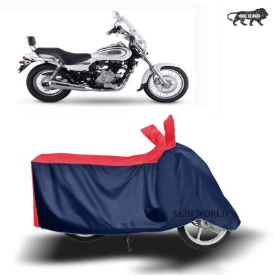 APNEK Waterproof Two Wheeler Cover for Bajaj(Avenger 220 Cruise, Red)