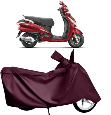 KEDIT Two Wheeler Cover for Hero(Electric Optima Plus, Maroon)