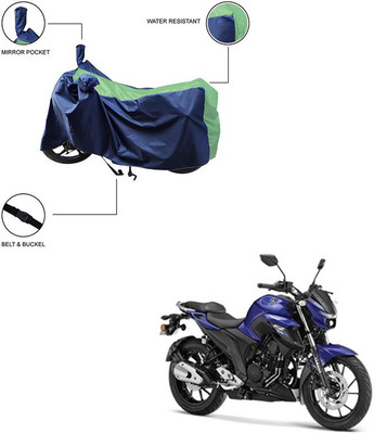 Pop Shade Two Wheeler Cover for Yamaha(FZ25, Green)