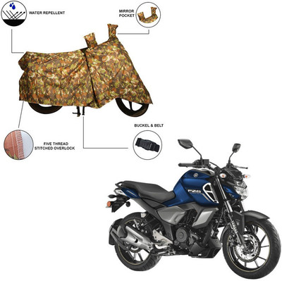 Home Ark Two Wheeler Cover for Yamaha(FZ S V3.0 FI, Multicolor)