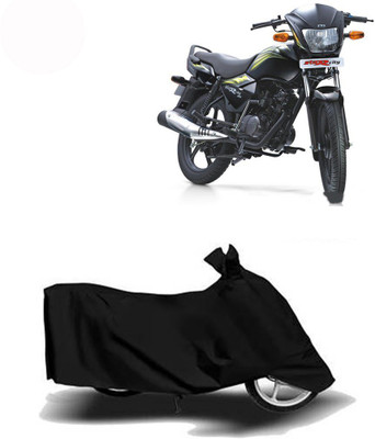 Exciting collections Two Wheeler Cover for TVS(Star City, Black)