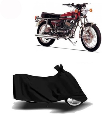 Exciting collections Two Wheeler Cover for Yamaha(RD 350, Black)