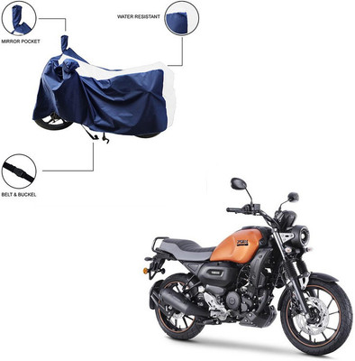 Trader's Stop Two Wheeler Cover for Yamaha(White)