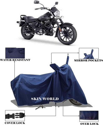 THE REAL ARV Waterproof Two Wheeler Cover for Bajaj(Avenger 160 Street, Blue)