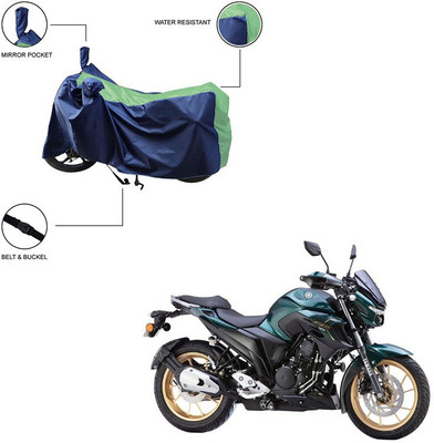 Trader's Stop Two Wheeler Cover for Yamaha(Green)