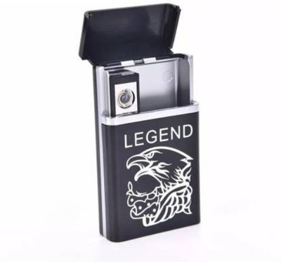Clairbell MLF_528P_GLBIRD Legend Lighter||Slide Cigarette Case|Electric Lighter MLF_528P_GLBIRD Legend Lighter||Slide Cigarette Case|Electric Lighter Cigarette Lighter(Black)