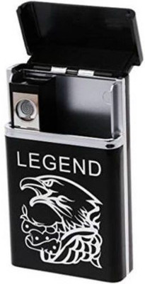 GUGGU NLQ_483A_GLBIRD Legend Lighter||Slide Cigarette Case|Electric Lighter NLQ_483A_GLBIRD Legend Lighter||Slide Cigarette Case|Electric Lighter Cigarette Lighter(Black)