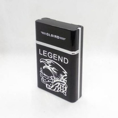 GUGGU TPZ_423G_GLBIRD Legend Lighter||Slide Cigarette Case|Electric Lighter TPZ_423G_GLBIRD Legend Lighter||Slide Cigarette Case|Electric Lighter Cigarette Lighter(Black)