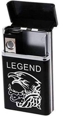 Clairbell QOH_519M_GLBIRD Legend Lighter||Slide Cigarette Case|Electric Lighter QOH_519M_GLBIRD Legend Lighter||Slide Cigarette Case|Electric Lighter Cigarette Lighter(Black)
