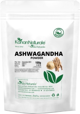 Kerala Naturals Ashwagandha Powder 200gm (100gm x 2 Packs) - For a Healthy Life & Energy(2 x 100 g)