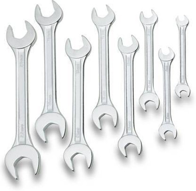 MEHAN'S Double Ended Open Spanner Set Double Sided Open End Wrench (Pack of 8) Double Ended Open Spanner Set Double Sided Open End Wrench (Pack of 8) Double Sided Open End Wrench(Pack of 8)