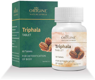 Origine Naturespired Triphala Tablets | Effective For Digestive Health & Enhance Immunity(60 Tablets)