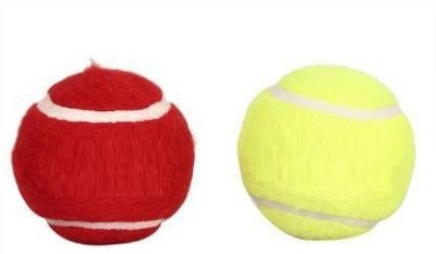 ARINEO TENNIS BALL (1 GREEN OR 1 RED ) PACK OF 2 PC. Cricket Tennis Ball(Pack of 2)