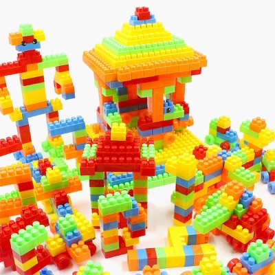 AEXONIZ TOYS Plastic 20+ Activities Kids Toy Set 200Pcs Building Blocks,Toy For Kids Puzzle(Multicolor)