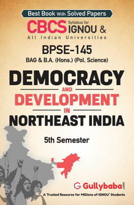 BPSE-145 Democracy And Development In Northeast India(Paperback, GPH Expert)