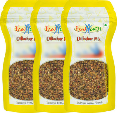 Funtush Dilbahar Mix 100 gm Pack of 3 Musk Mouth Freshener(3 x 100 g)