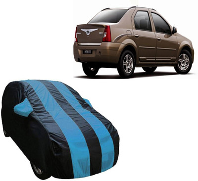 ABS AUTO TREND Car Cover For Mahindra Verito (With Mirror Pockets)(Blue, Multicolor)