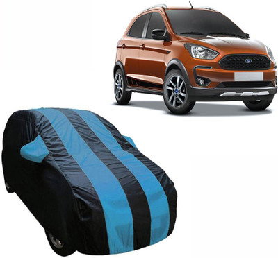 ABS AUTO TREND Car Cover For Ford Freestyle (With Mirror Pockets)(Blue, Multicolor)