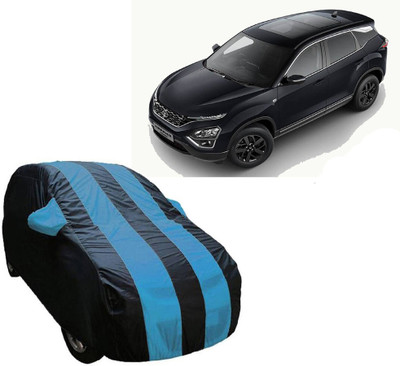 ABS AUTO TREND Car Cover For Tata Harrier Dark Edition (With Mirror Pockets)(Blue, Multicolor)