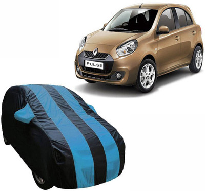 Autoinnovation Car Cover For Renault Pulse (With Mirror Pockets)(Blue, Multicolor)