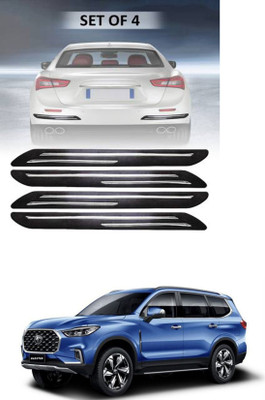 RONISH Silicone Car Door Guard(Black, Silver, Pack of 4, Universal For Car, Universal For Car)