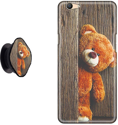 Hello Case Back Cover for Oppo F1s(Multicolor, Cases with Holder, Pack of: 2)