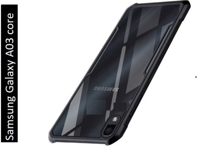 Bodoma Back Cover for Samsung Galaxy A03 Core, Samsung Galaxy A03 Core J3 pro(Black, Silicon, Pack of: 1)