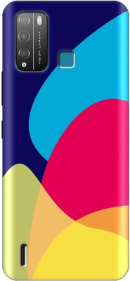 Caseroy Back Cover for Itel Vision 1 Pro Back Cover(Multicolor, Dual Protection, Silicon, Pack of: 1)