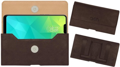 ACM Pouch for Realme 2, Realme 2(Brown, Holster, Pack of: 1)