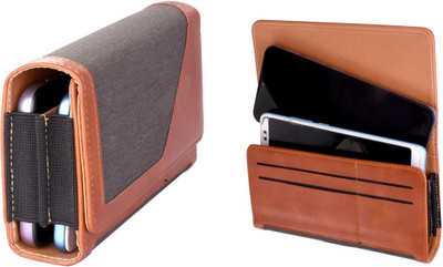 HITFIT Pouch for OnePlus 8T(Brown, Holster, Pack of: 1)