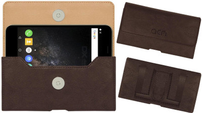 ACM Pouch for Zte Nubia N1 Lite(Brown, Holster, Pack of: 1)
