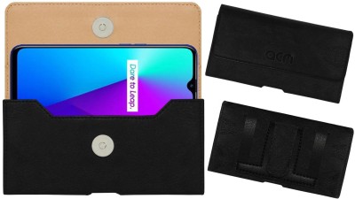 ACM Pouch for Oppo Realme 3i(Black, Holster, Pack of: 1)