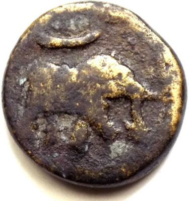 Hariom Kingdom of MYSORE Tipu Sultan 1 Paisa - Nagar Mint Copper Coin - Wt. 10.25Gram Ancient Coin Collection(1 Coins)