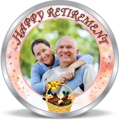 Precious Moments Personalised Retirement Day Gift 10 gm 999 Pure Silver Coin By Acpl S 999 10 g Silver Coin