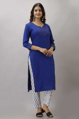 Sunita Creations Women Kurta Pant Set