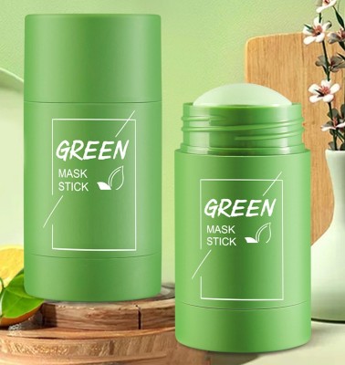 GFSU Green Tea Face Mask Stick Detoxing & Toning Mask Stick Pack Of Two(80 g)