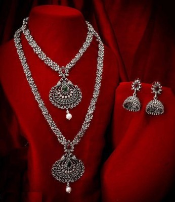 Shiv Alloy Gold-plated Silver Jewellery Set(Pack of 1)