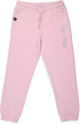 Allen Solly Track Pant For Girls(Pink, Pack of 1)