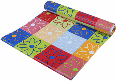 DG ELPUS Rectangular Pack of 1 Table Placemat(Multicolor, PVC)