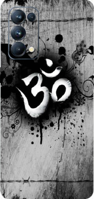 LAMHA OPPO Reno5 Pro 5G Mobile Skin(Ultra Super Sign Of OM With High Matte Finish.)