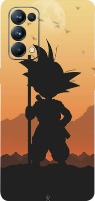 LAMHA OPPO Reno5 Pro 5G Mobile Skin(Ultra Super Goku Sunset With High Matte Finish.)
