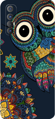 Mclaxa Baby Owl skin for Oppo Reno 3Pro mobile back skin, Baby Owl, Oppo Reno 3Pro Mobile Skin(Baby Owl Skin With Super Matte Finish)
