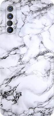 Mclaxa Skin For Mclaxa Oppo Reno 3Pro mobile back skin, Marble, Oppo Reno 3Pro Mobile Skin(Marble Skin With Super Matte Finish)