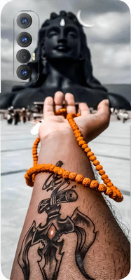 Mclaxa Rudra Skin For Mclaxa Oppo Reno 3Pro mobile back skin, Rudra, Oppo Reno 3Pro Mobile Skin(Rudra Skin With Super Matte Finish)